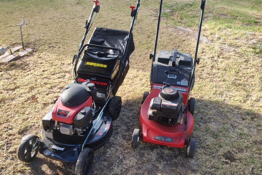 Rover and Masport mowers, old vs new